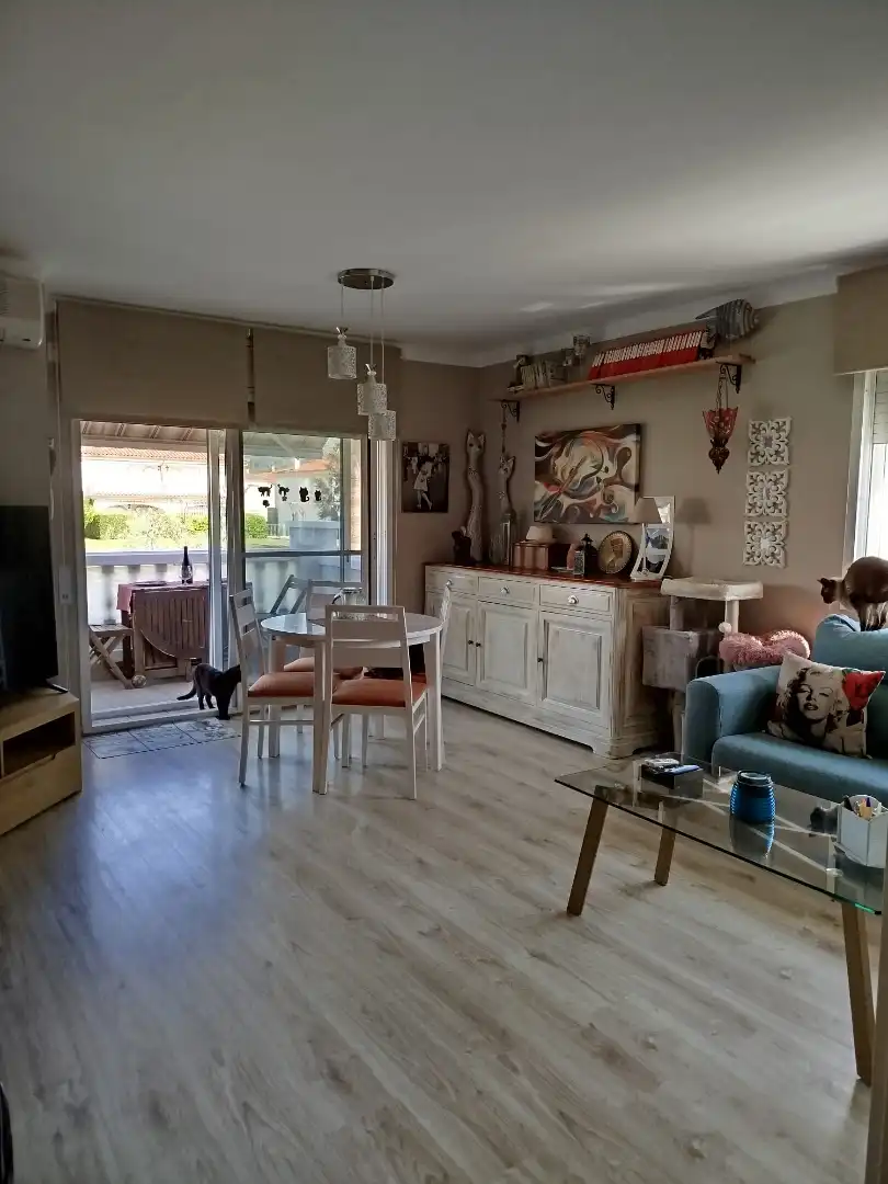 Sala de estar de Apartamento en venta en Mont-roig del Camp con Aire acondicionado, Parquet y Terraza