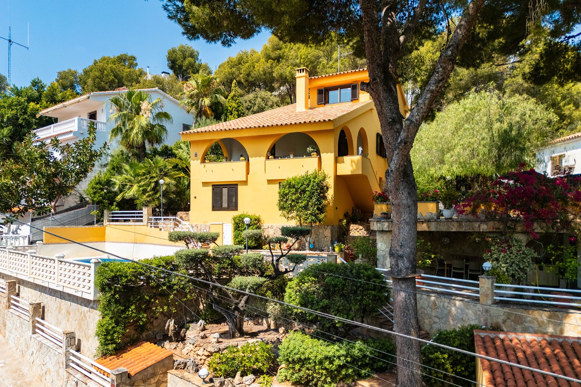 Vista exterior de Casa o xalet en venda en Oropesa del Mar / Orpesa amb Aire condicionat, Calefacció i Jardí privat