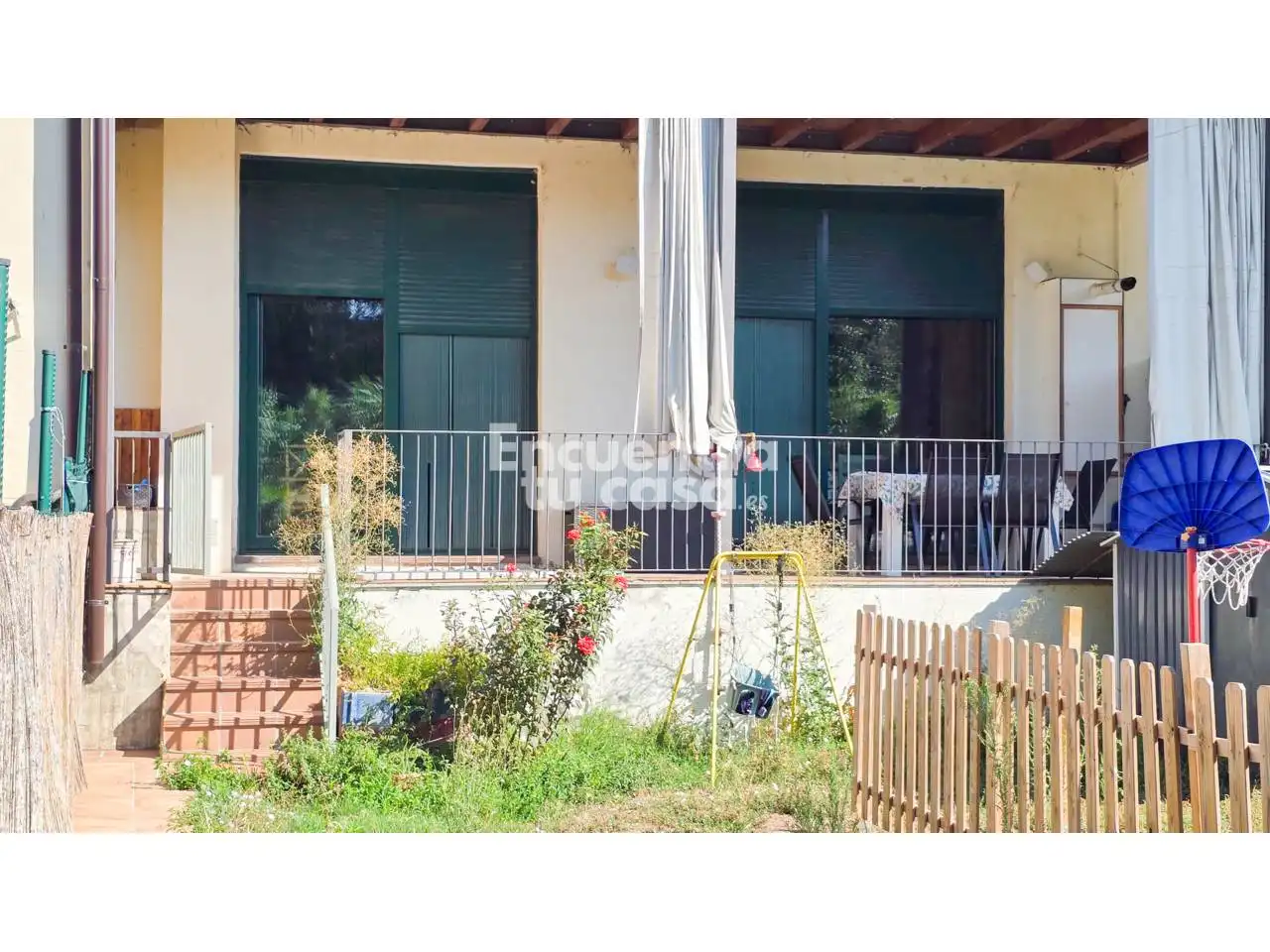 Jardín de Casa o chalet en venta en Puente la Reina / Gares con Aire acondicionado, Calefacción y Parquet