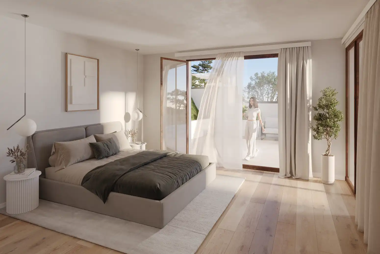 Dormitori de Casa o xalet en venda en Castelldefels amb Aire condicionat