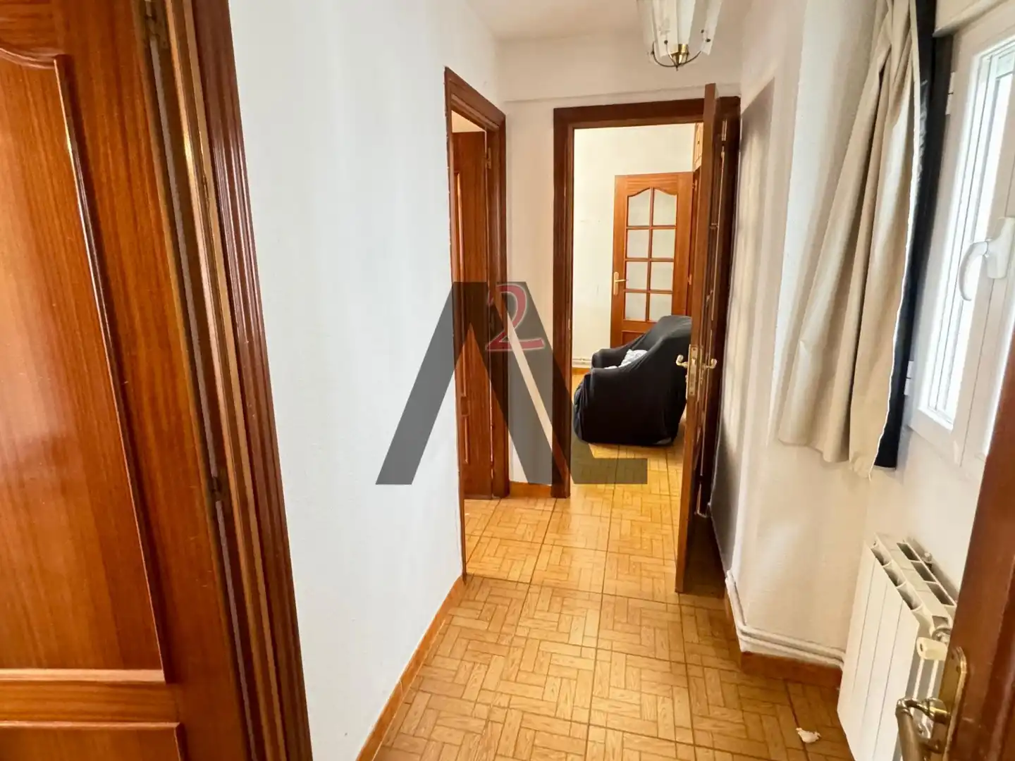 Bedroom of Flat for rent in Madrid  with Heating
