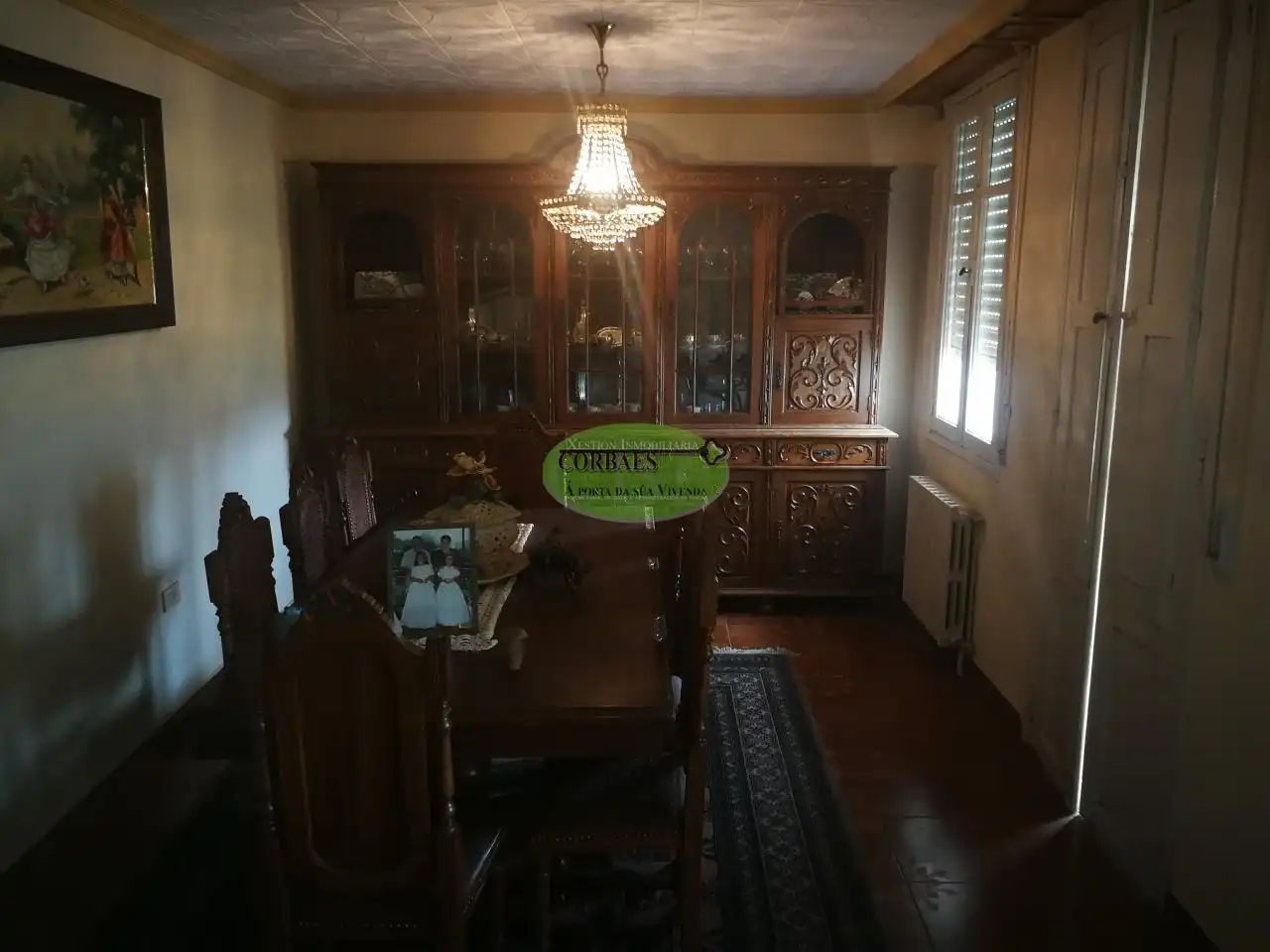 Dining room of Houses for sale in Ourense Capital   with Heating, Private garden and Terrace