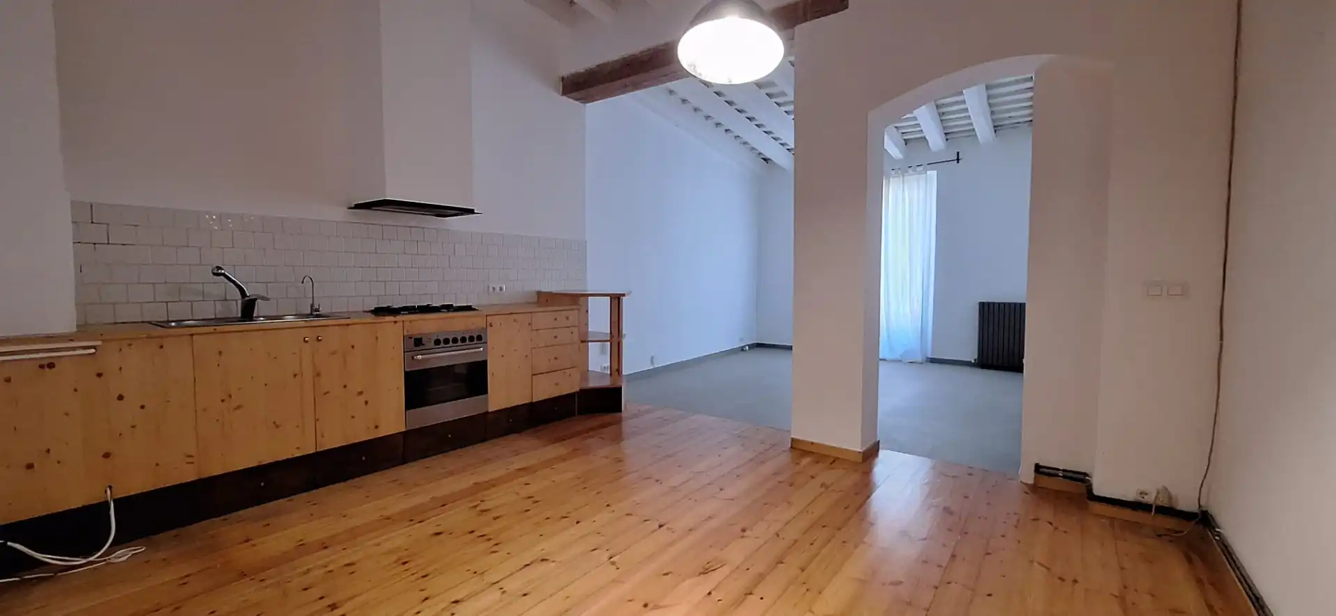 Sala d'estar de Pis en venda en Barcelona amb Aire condicionat, Balcó i Alarma