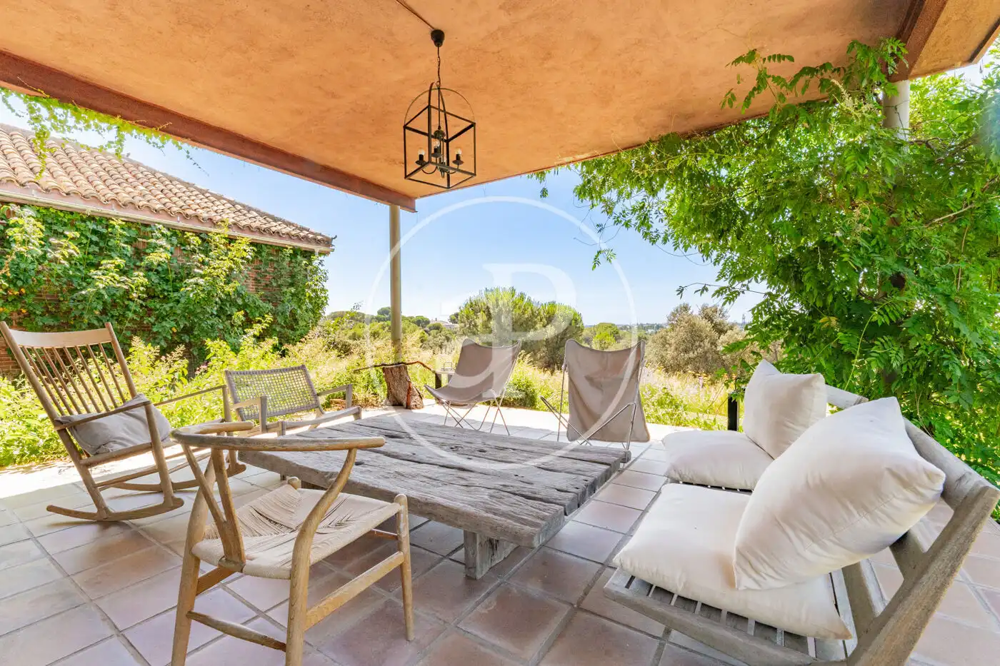 Terraza de Casa o chalet de alquiler en Pozuelo de Alarcón con Aire acondicionado, Calefacción y Jardín privado