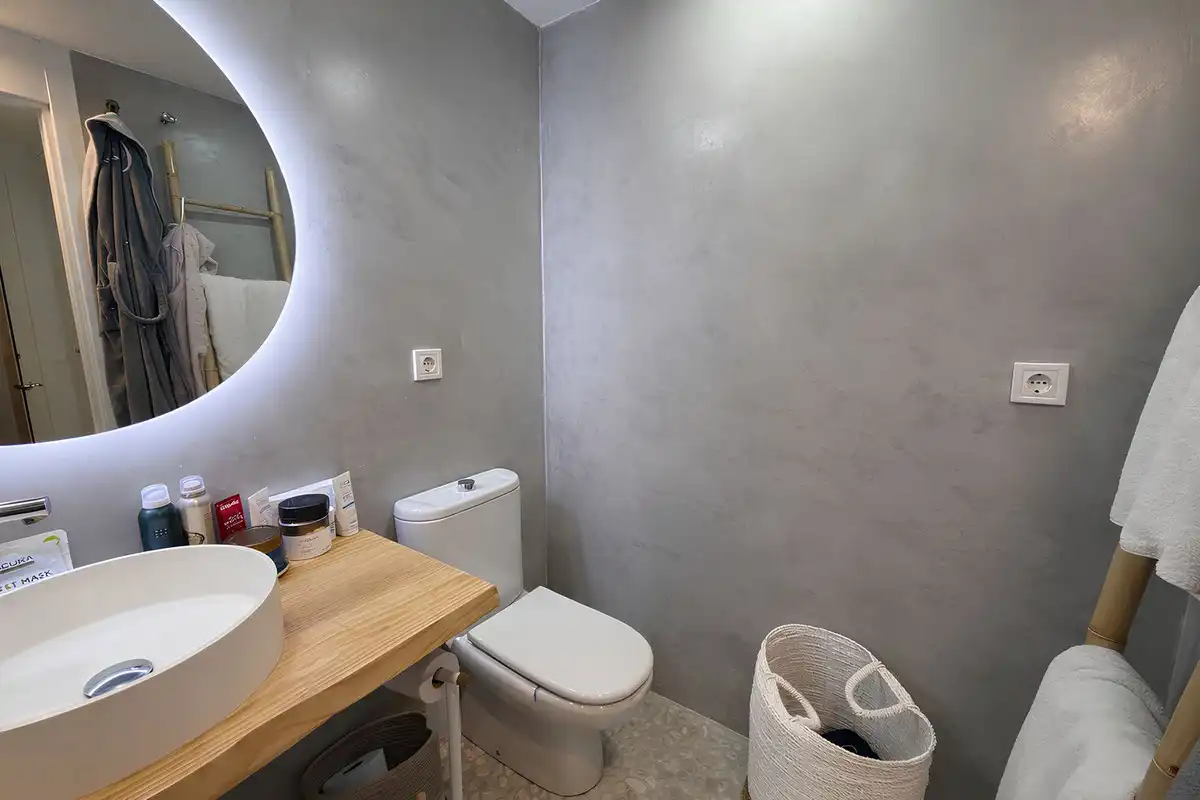Baño de Ático en venta en Mijas con Aire acondicionado, Calefacción y Piscina
