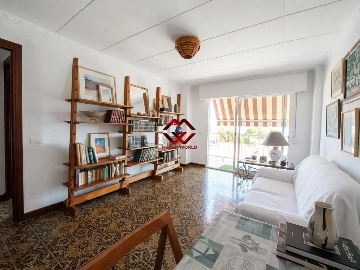 Sala de estar de Piso en venta en Mazarrón con Terraza, Trastero y Amueblado
