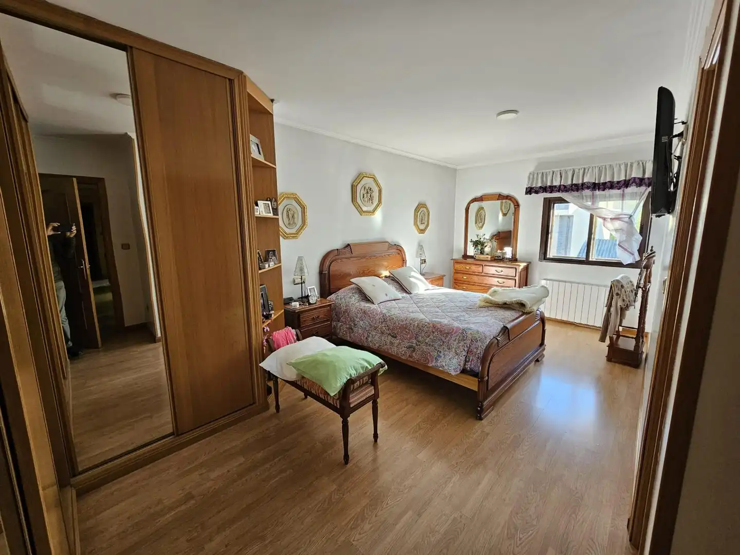 Habitación de Casa o chalet en venta en Ponferrada con Aire acondicionado, Calefacción y Jardín privado