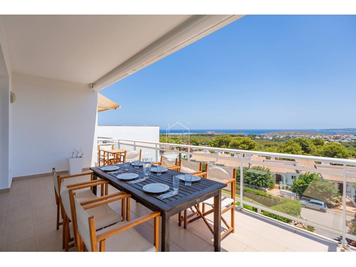 Terrassa de Apartament en venda en Es Mercadal amb Jardí privat, Terrassa i Piscina
