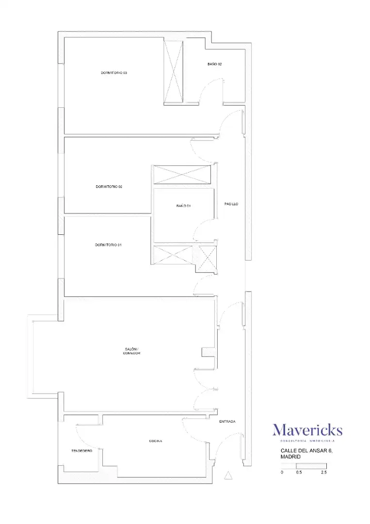 Piso en venta en Madrid con Aire acondicionado, Calefacción y Amueblado