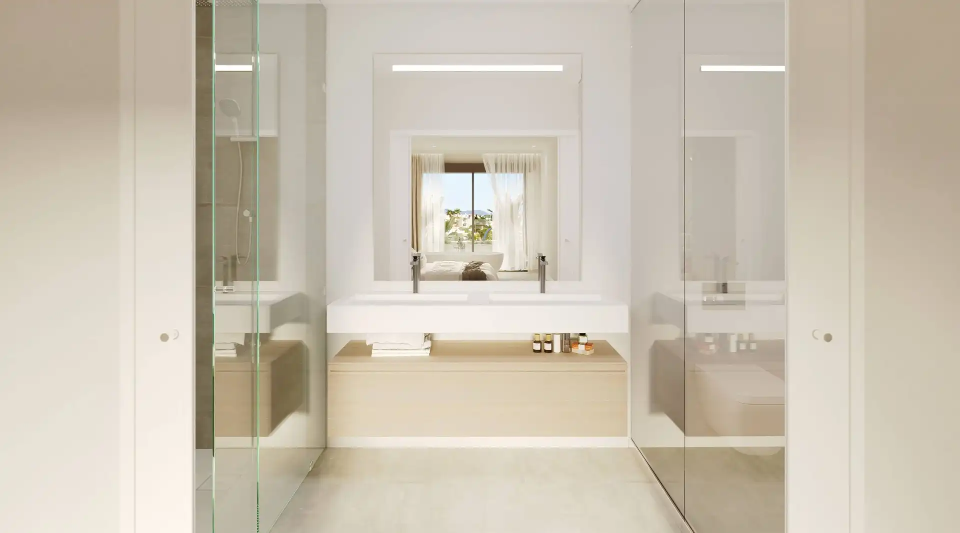 Bathroom of Detached homes for sale in Fuengirola  with Air Conditioner, Heating and Private garden