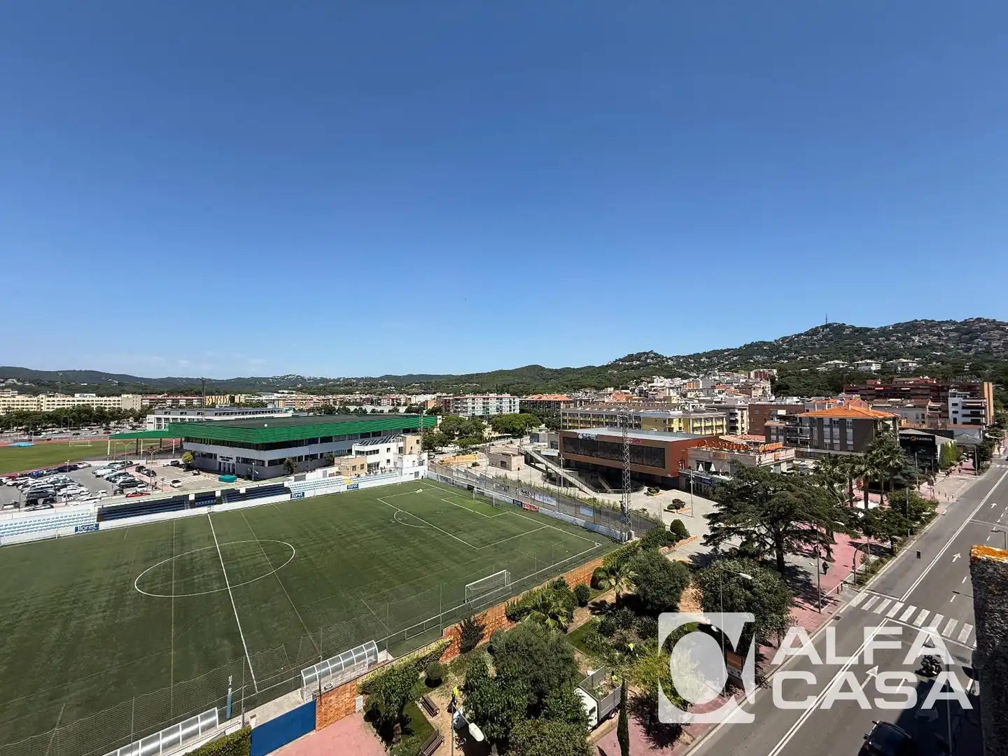 Vista exterior de Pis en venda en Lloret de Mar amb Terrassa, Balcó i Alarma
