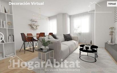 Living room of Flat for sale in  Valencia Capital  with Balcony