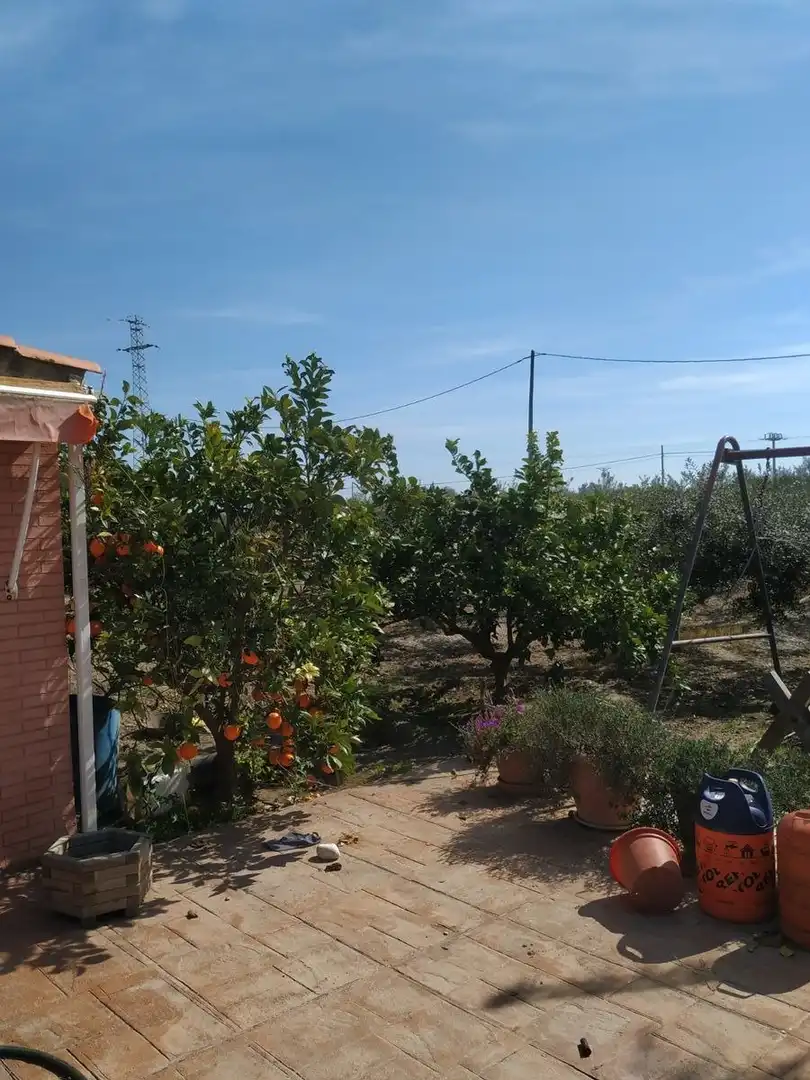 Jardí de Finca rústica en venda en La Ràpita amb Aire condicionat, Calefacció i Jardí privat