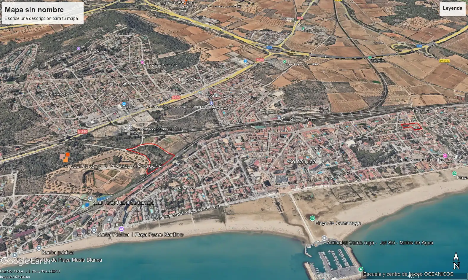 Vista exterior de Terreno en venta en El Vendrell