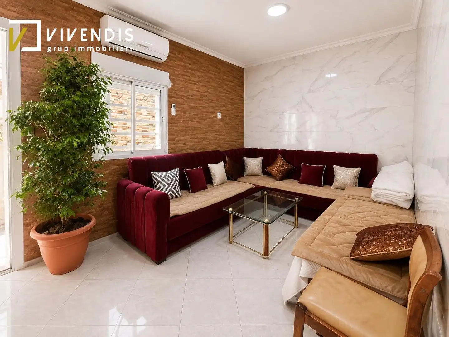 Sala de estar de Planta baja en venta en Lleida con Aire acondicionado, Calefacción y Terraza