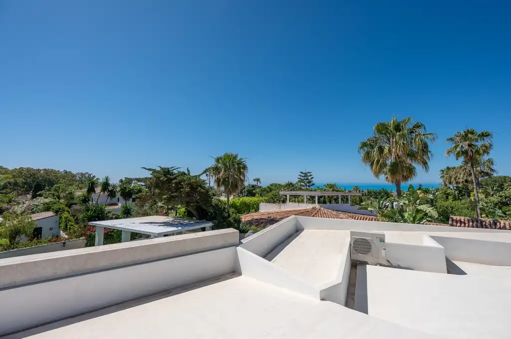 Terraza de Casa o chalet en venta en Marbella con Aire acondicionado, Calefacción y Jardín privado