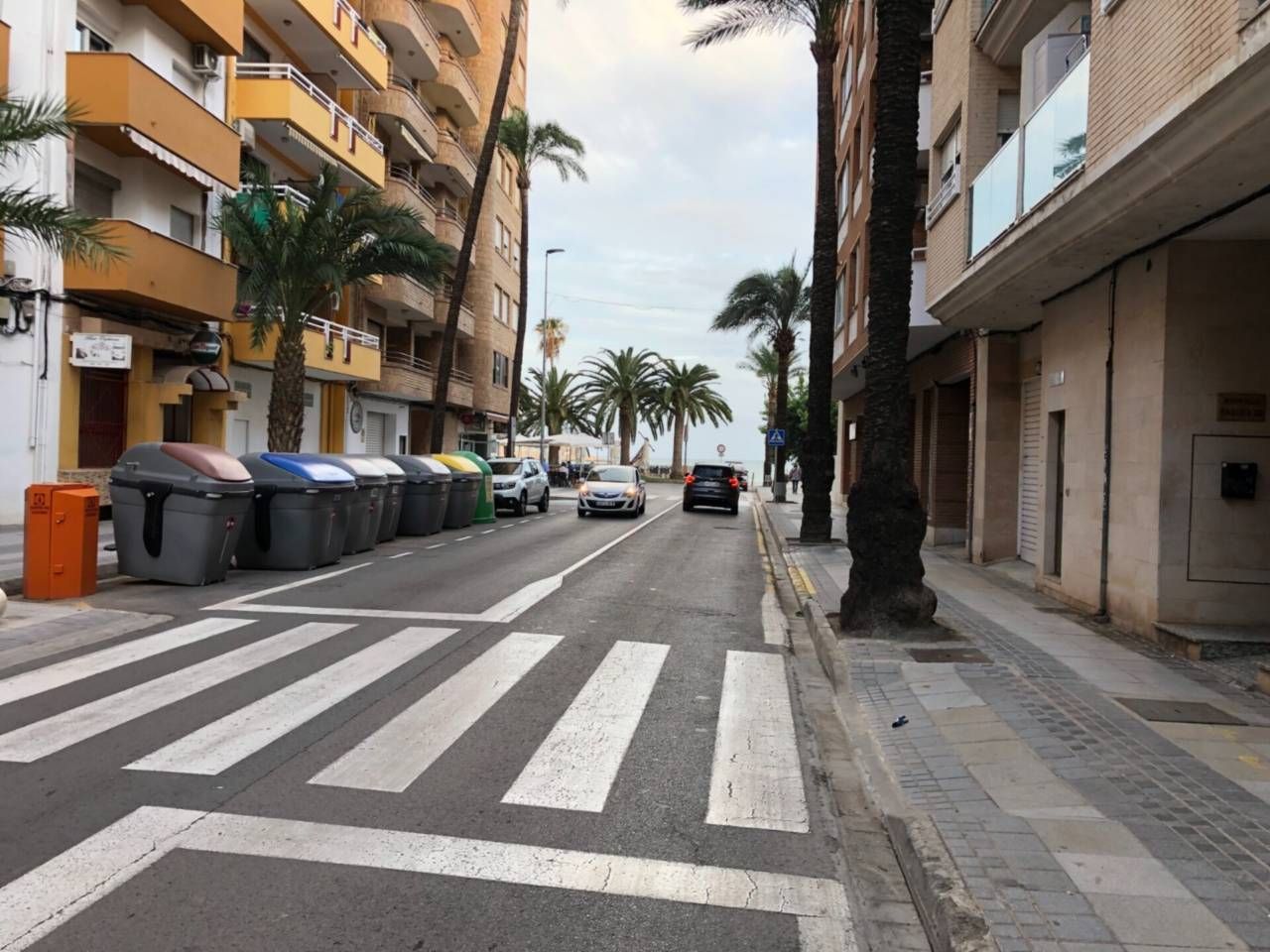 Vista exterior de Apartament en venda en Benicarló amb Aire condicionat, Terrassa i Moblat