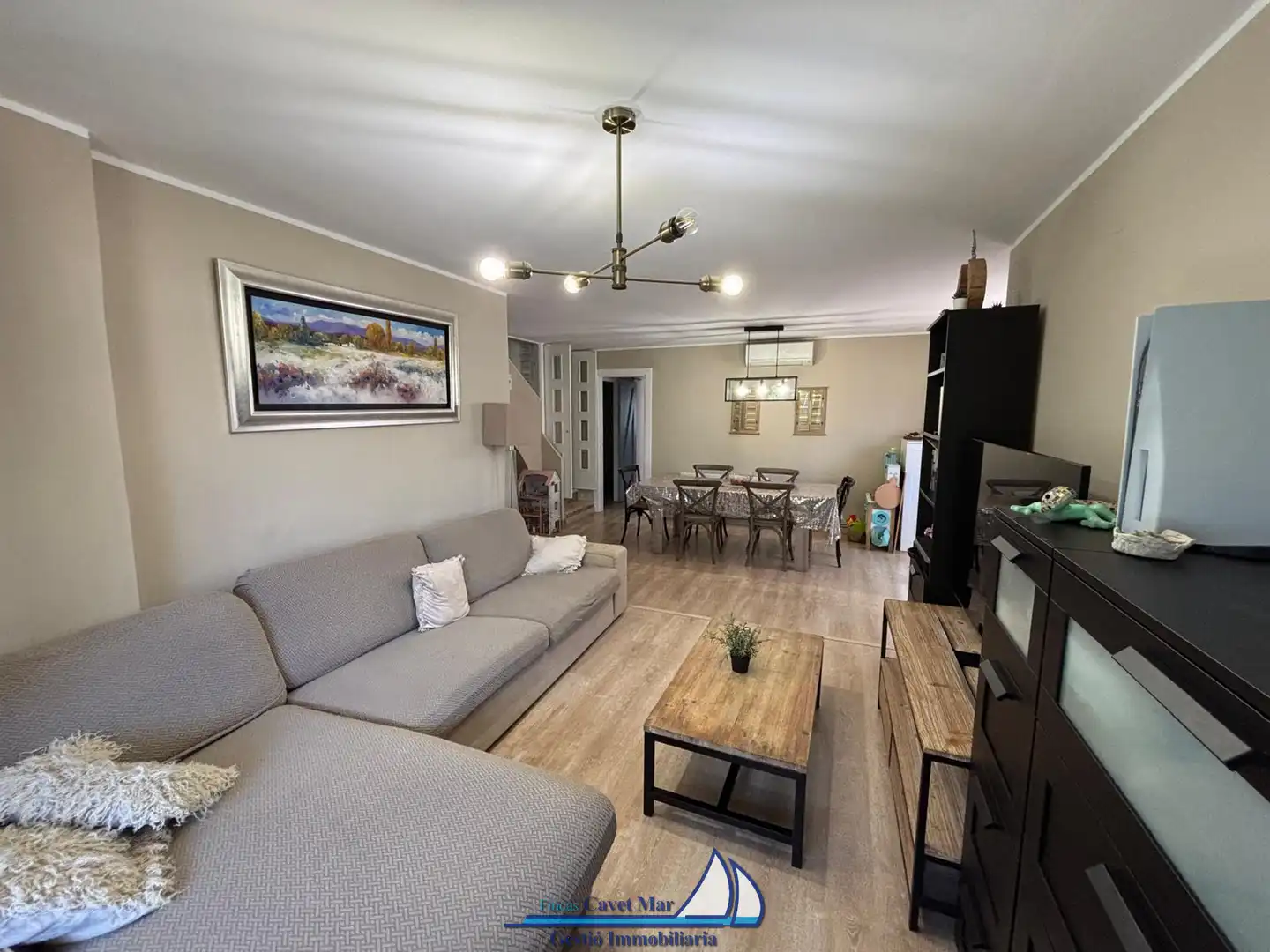 Living room of Detached homes for sale in Cambrils  with Air Conditioner, Heating and Private garden