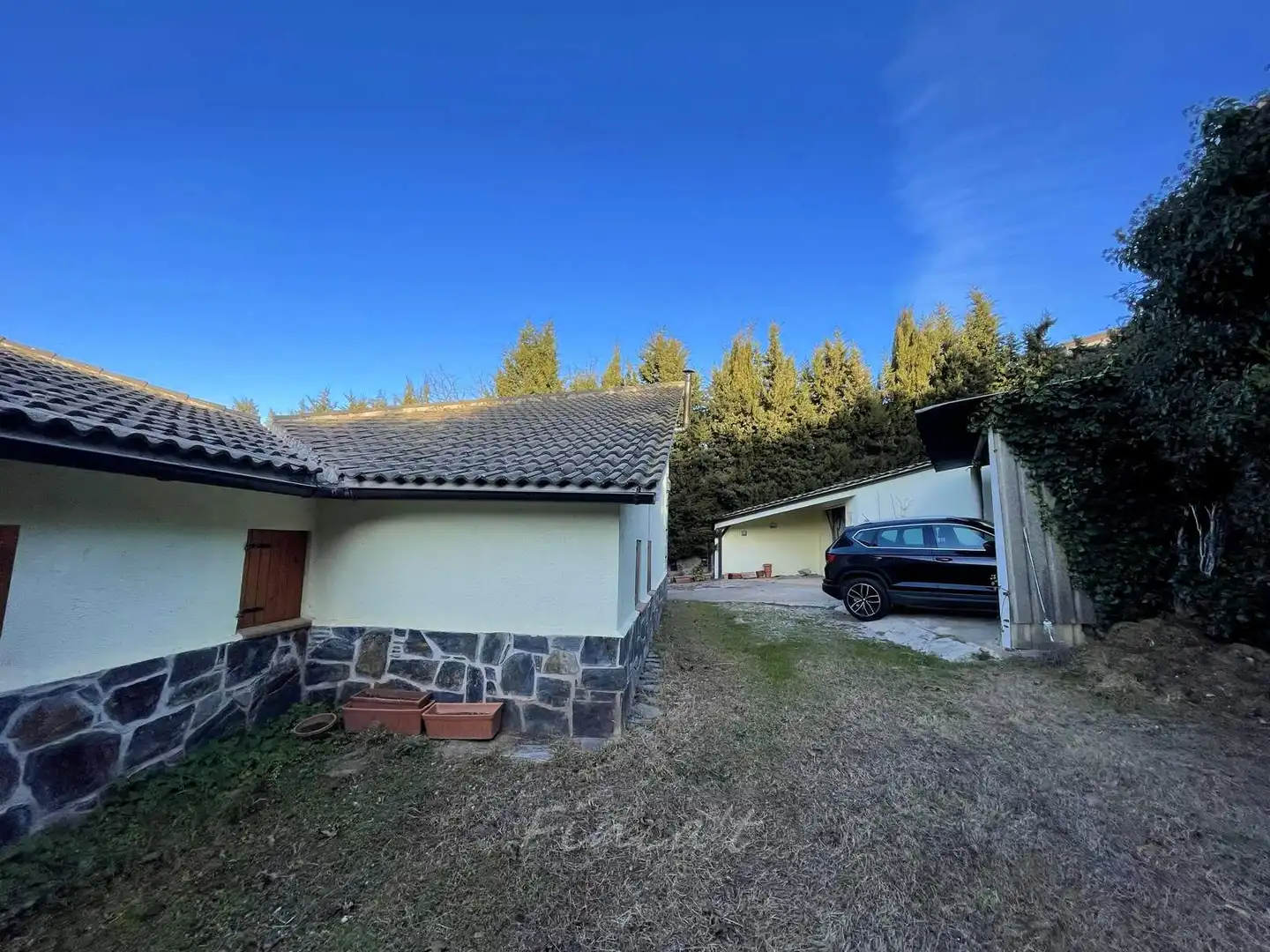 Vista exterior de Casa o xalet en venda en Moià amb Calefacció i Jardí privat