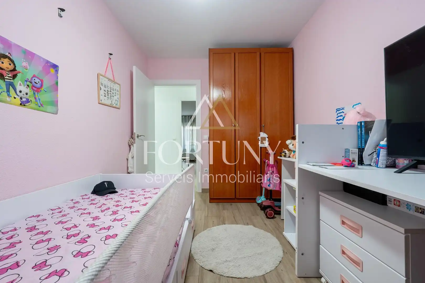 Schlafzimmer von Wohnung zum Verkauf in Reus mit Klimaanlage, Parkett und Terrasse