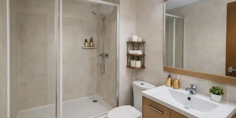 Badezimmer von Wohnung zum Verkauf in Montblanc mit Privatgarten