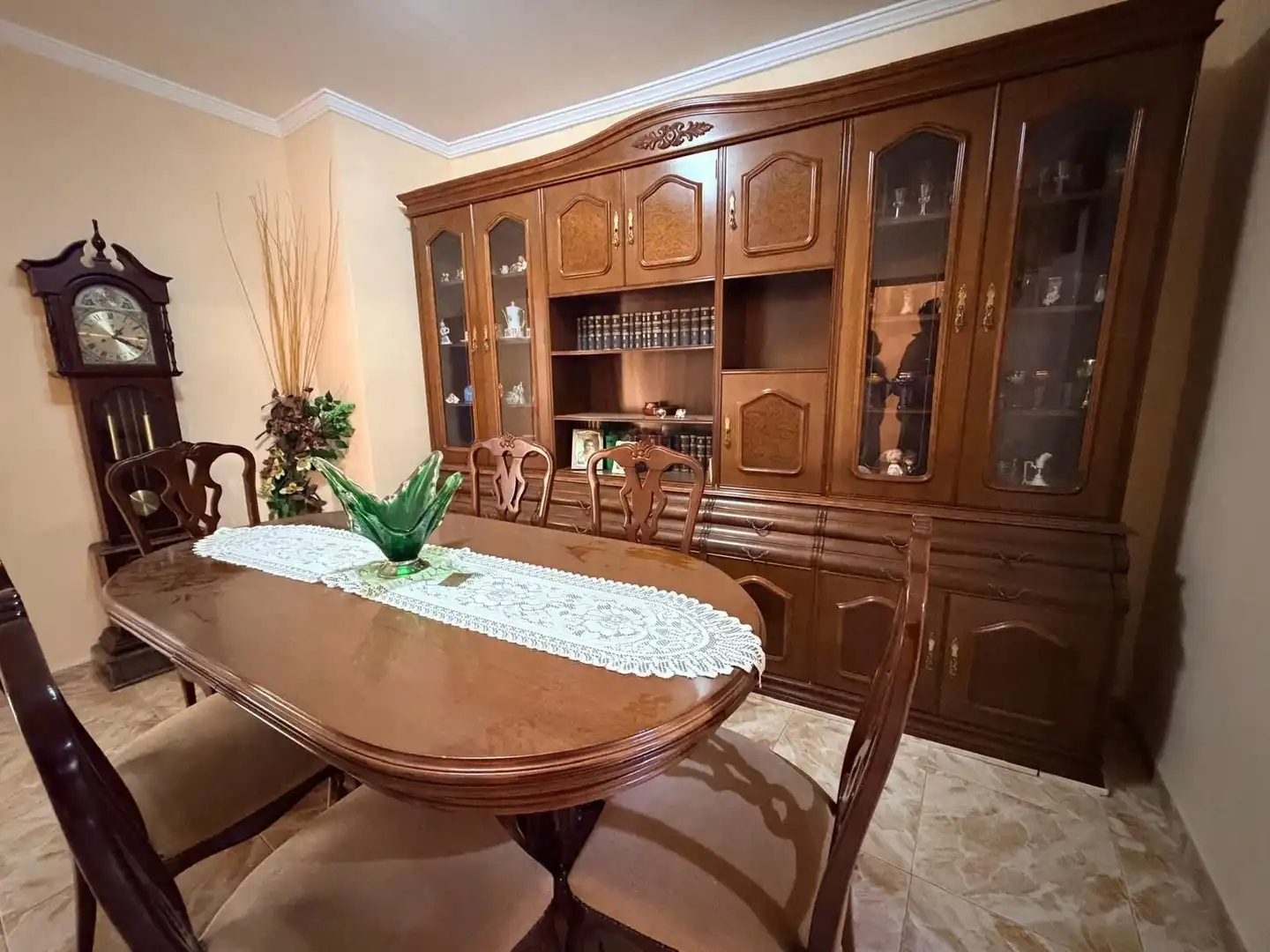 Comedor de Piso en venta en Albaida con Terraza, Trastero y Amueblado