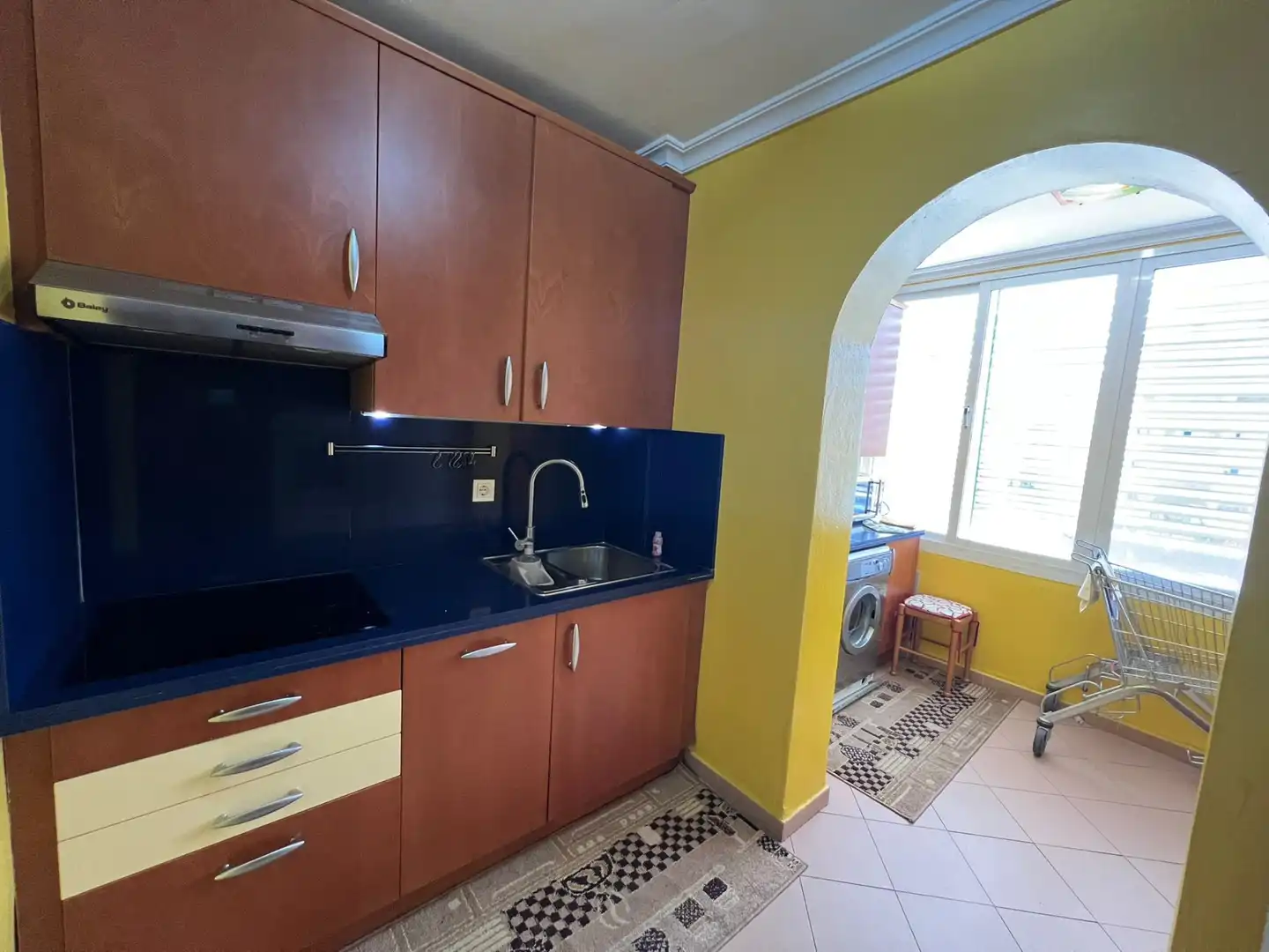 Cocina de Apartamento en venta en Manilva con Terraza