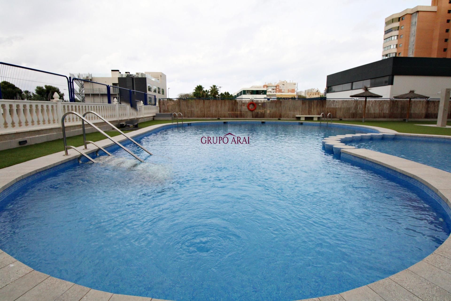 Swimming pool of Flat for sale in Alicante / Alacant  with Private garden, Terrace and Storage room