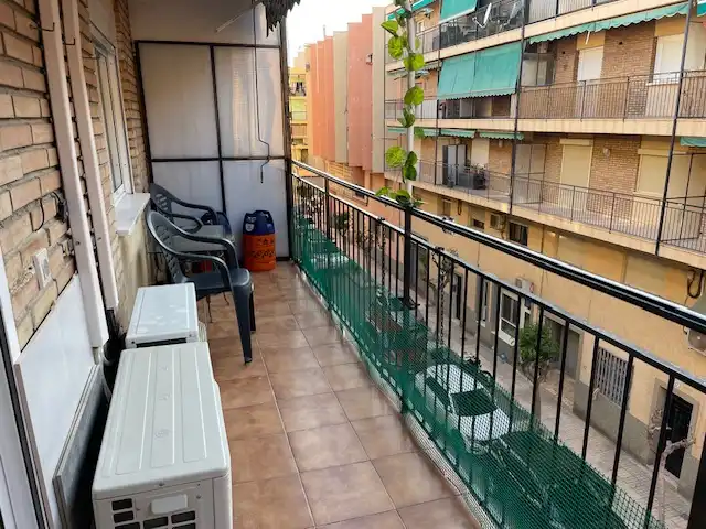 Terrasse von Wohnung zur Miete in El Campello mit Klimaanlage, Terrasse und Möbliert