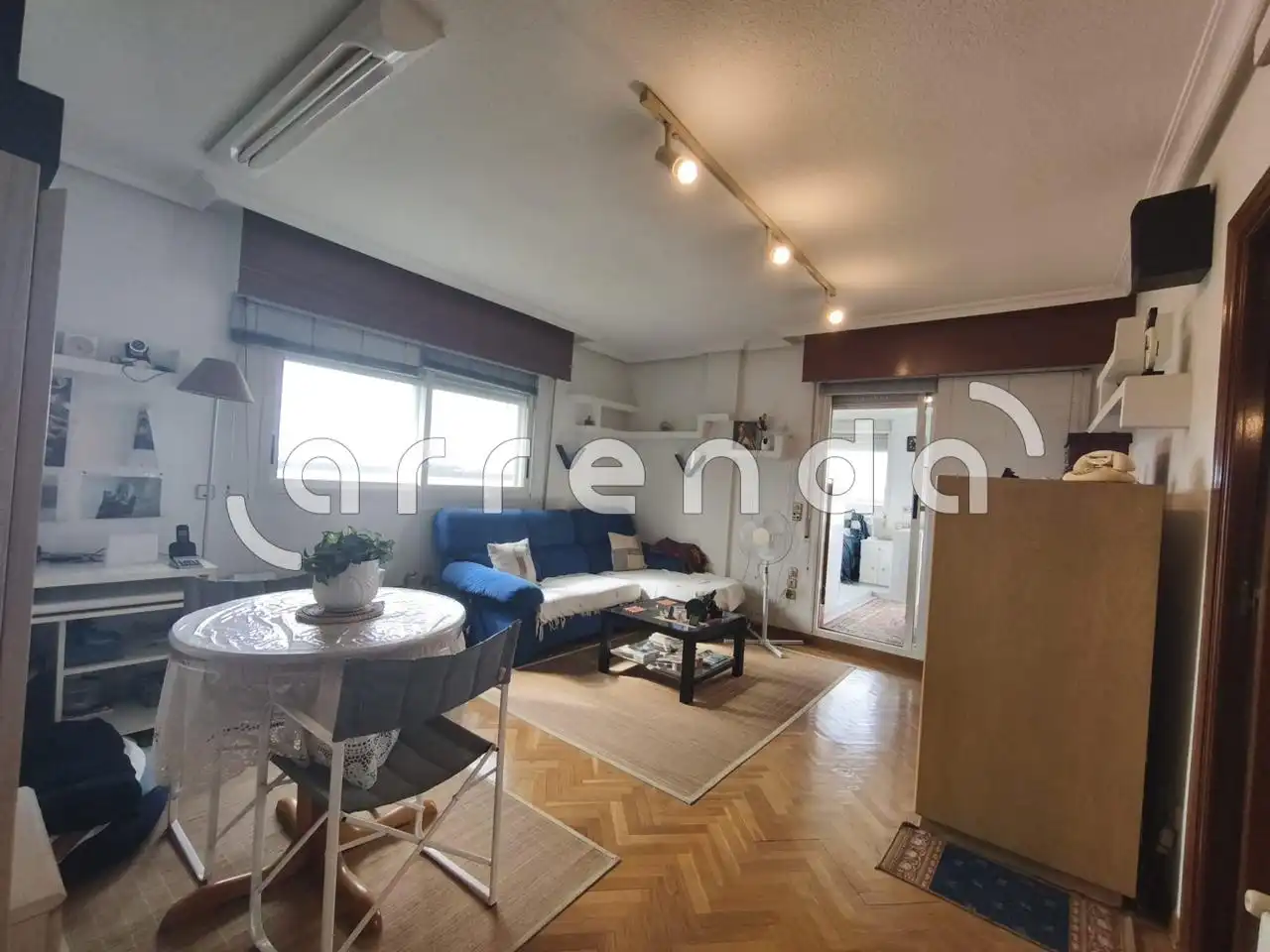 Sala de estar de Ático en venta en Madrid