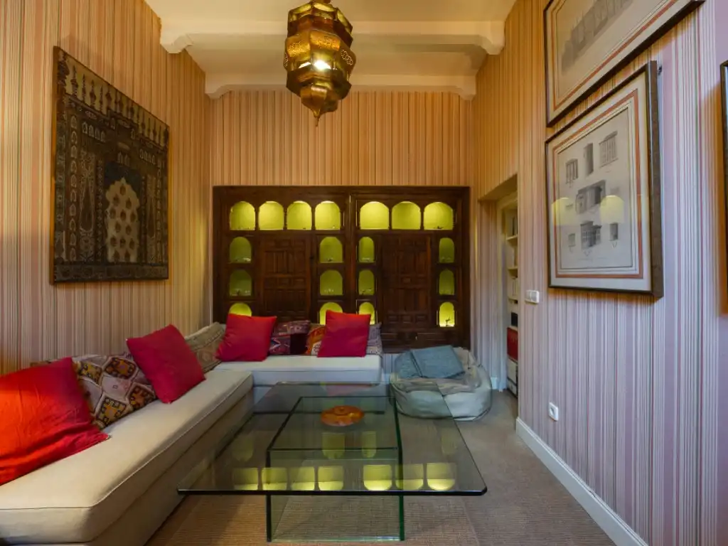 Sala de estar de Casa o chalet en venta en Madrid con Balcón