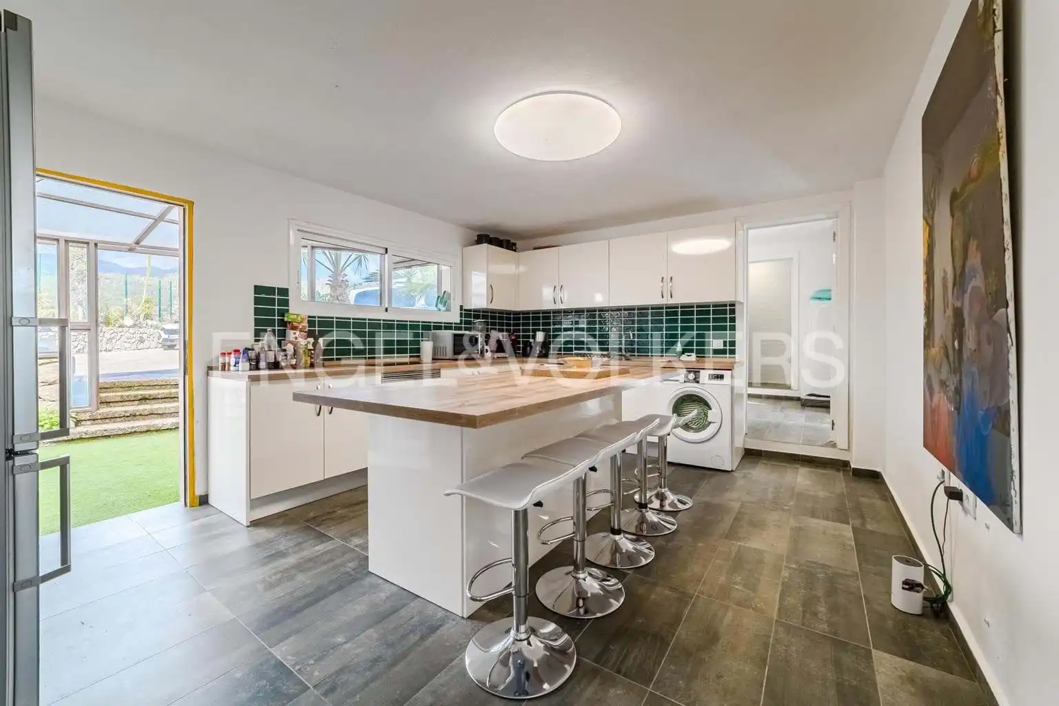 Kitchen of Houses for sale in Vilaflor de Chasna  with Terrace and Furnished