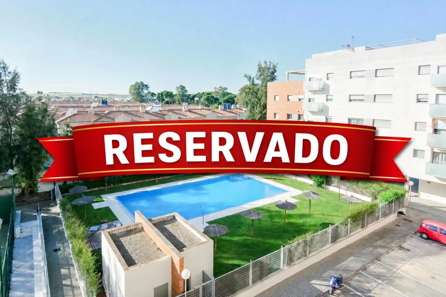 Piscina de Pis en venda en Jerez de la Frontera amb Aire condicionat, Terrassa i Piscina comunitària