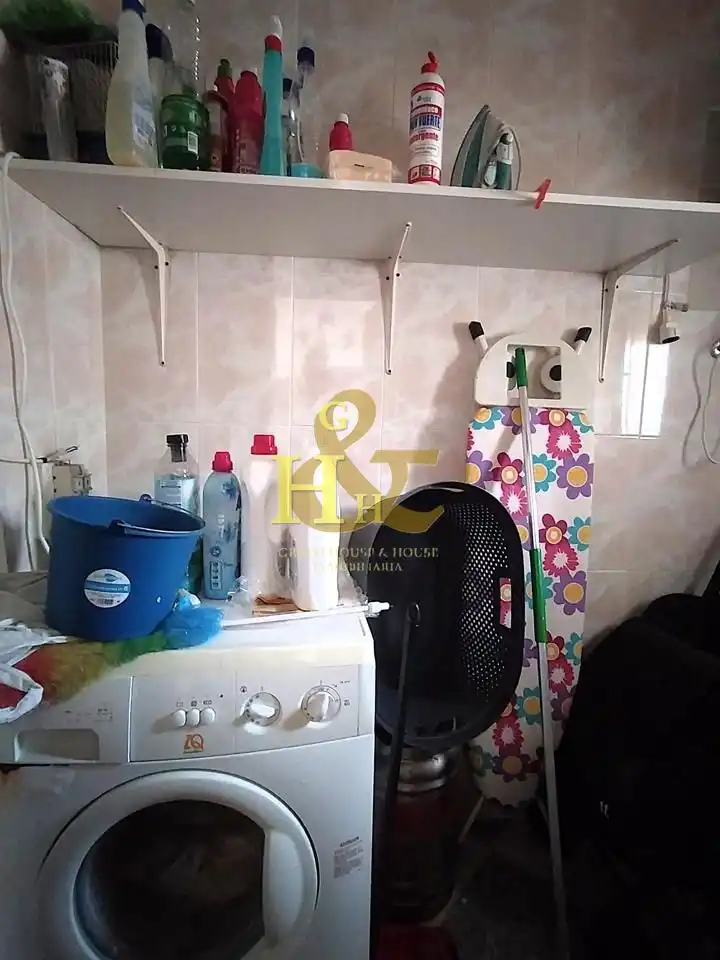 Küche von Erdgeschoss zum Verkauf in Sanlúcar de Barrameda mit Klimaanlage und Abstellraum