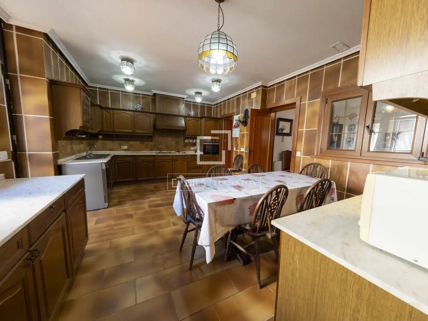 Cocina de Casa o chalet en venta en Andújar con Aire acondicionado, Jardín privado y Terraza