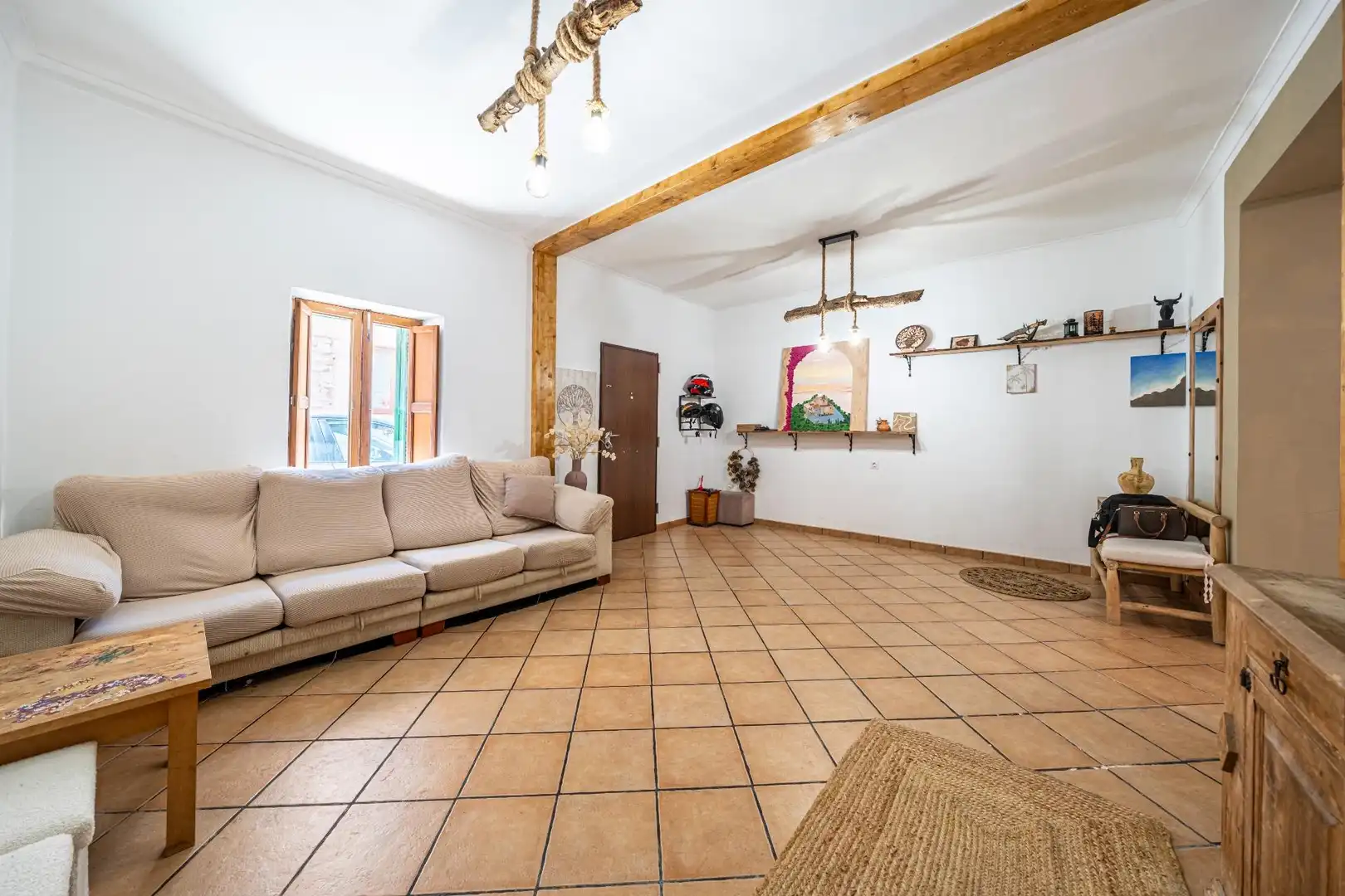 Wohnzimmer von Haus oder Chalet zum Verkauf in Petra