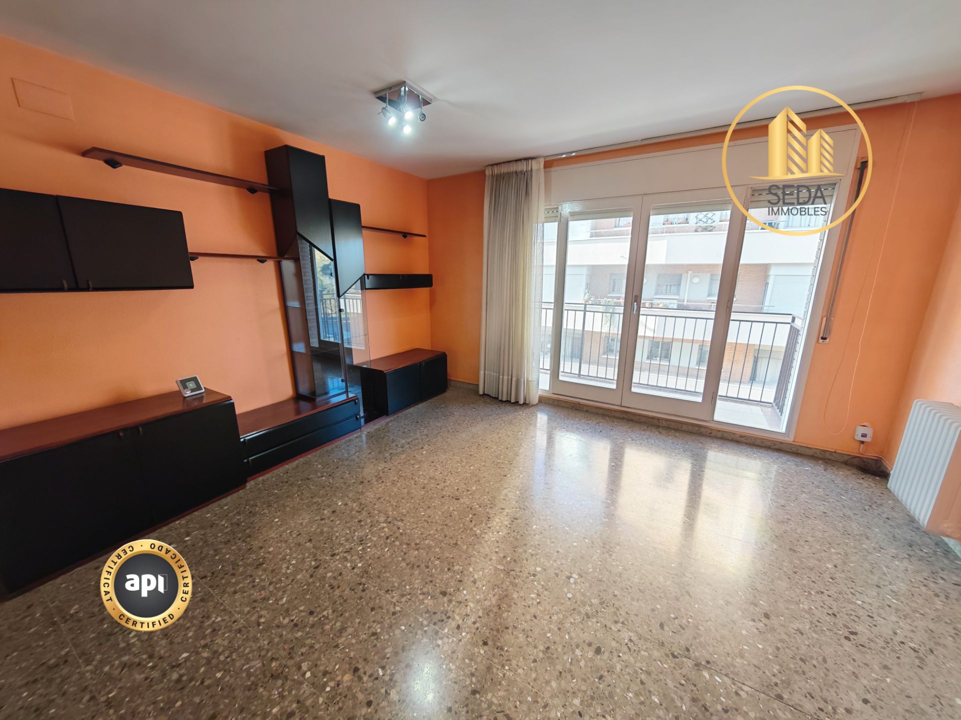 Exterior view of Flat for sale in Terrassa  with Heating and Balcony