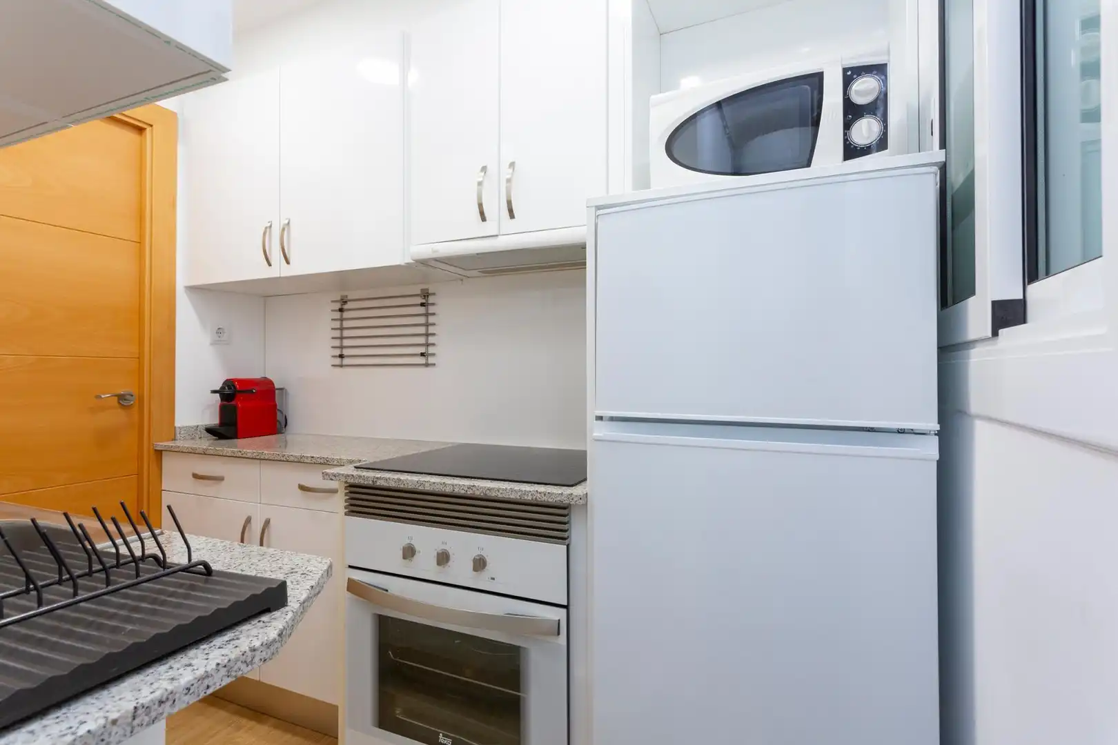 Kitchen of Flat for sale in Barcelona  with Air Conditioner, Heating and Parquet flooring