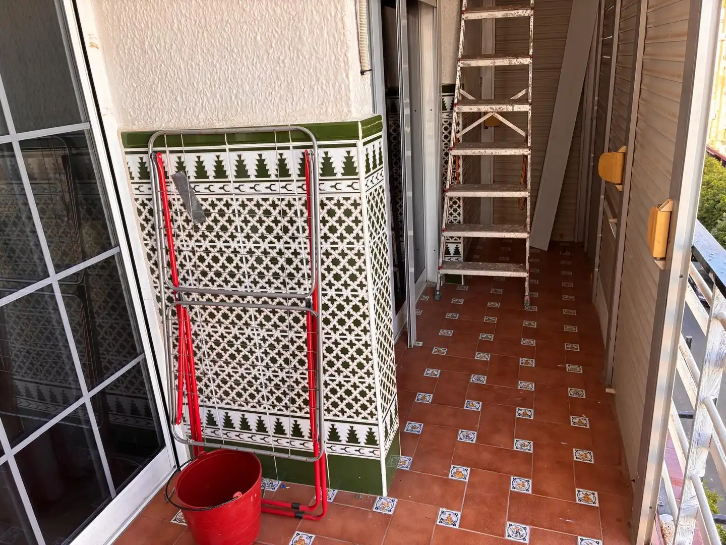 Balcony of Flat for sale in Sevilla  with Air Conditioner and Terrace