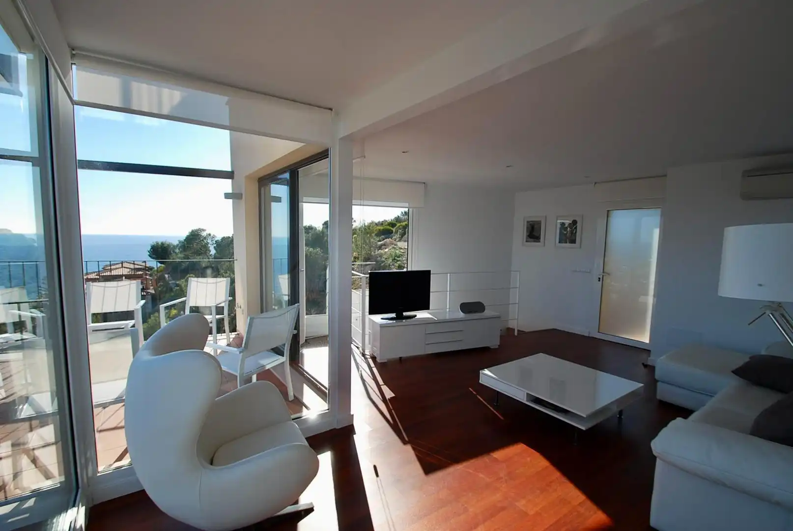 Living room of Apartments for rent in Andratx  with Air Conditioner, Heating and Parquet flooring