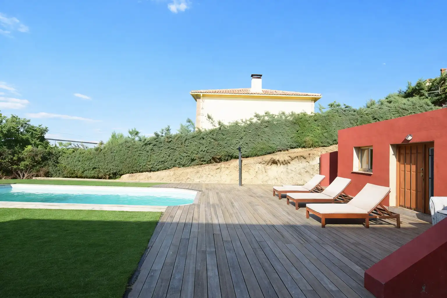 Terrasse von Haus oder Chalet zum Verkauf in Soto del Real mit Klimaanlage, Heizung und Privatgarten