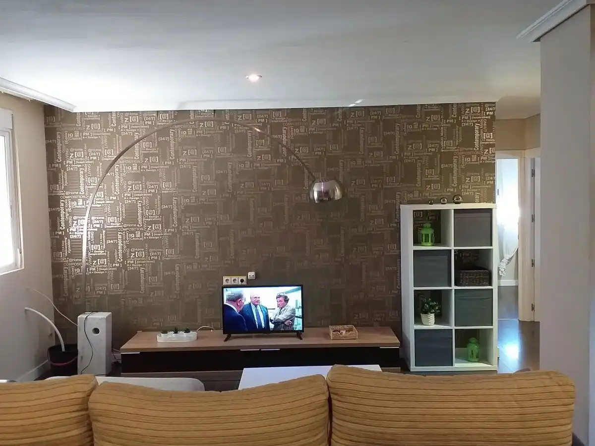 Sala de estar de Piso de alquiler en Murcia con Aire acondicionado, Calefacción y Terraza