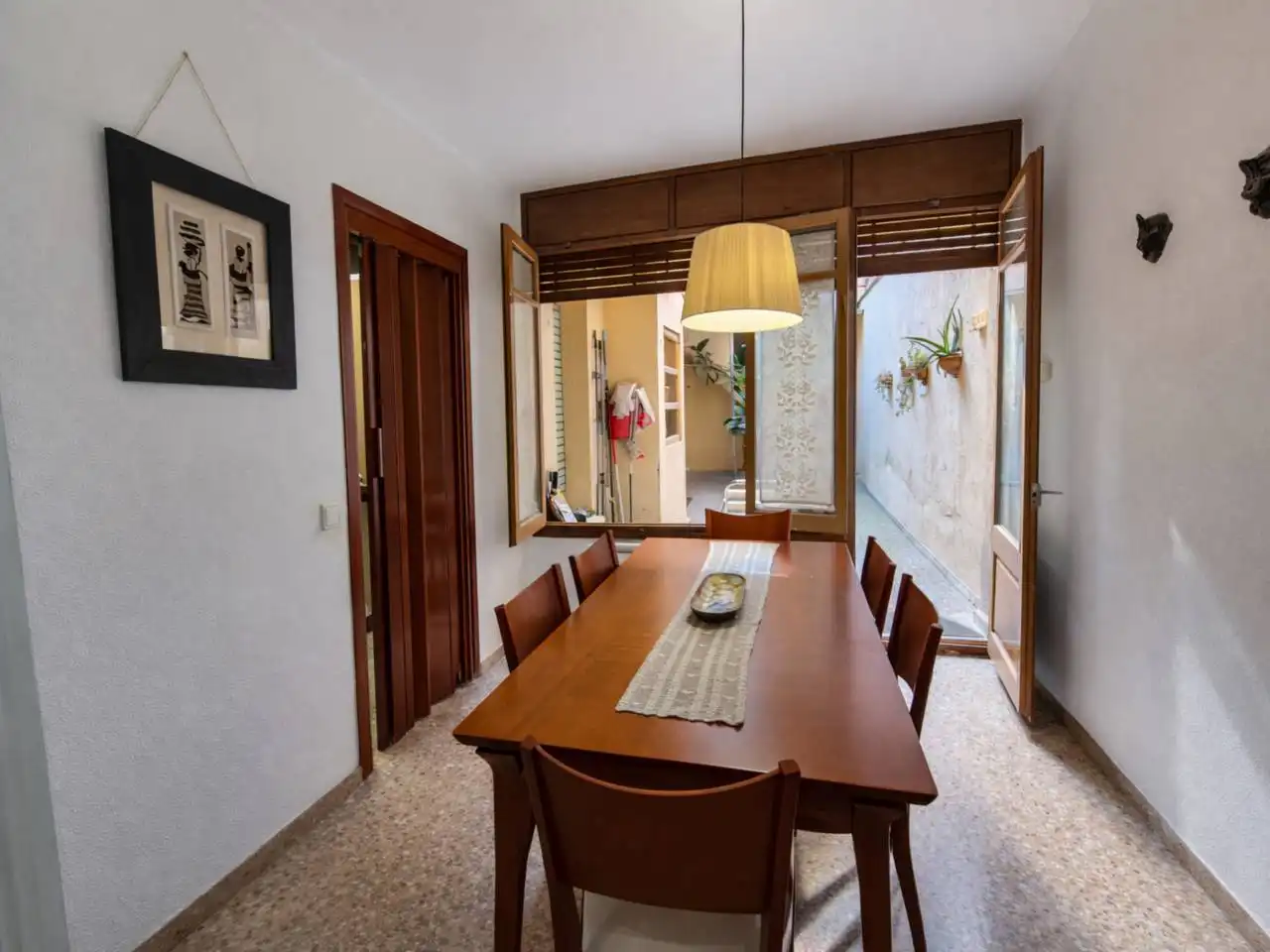 Dining room of Houses for sale in Sabadell  with Heating, Private garden and Terrace