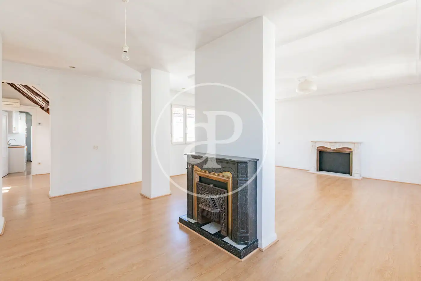 Living room of Flat for rent in Madrid  with Air Conditioner, Heating and Terrace