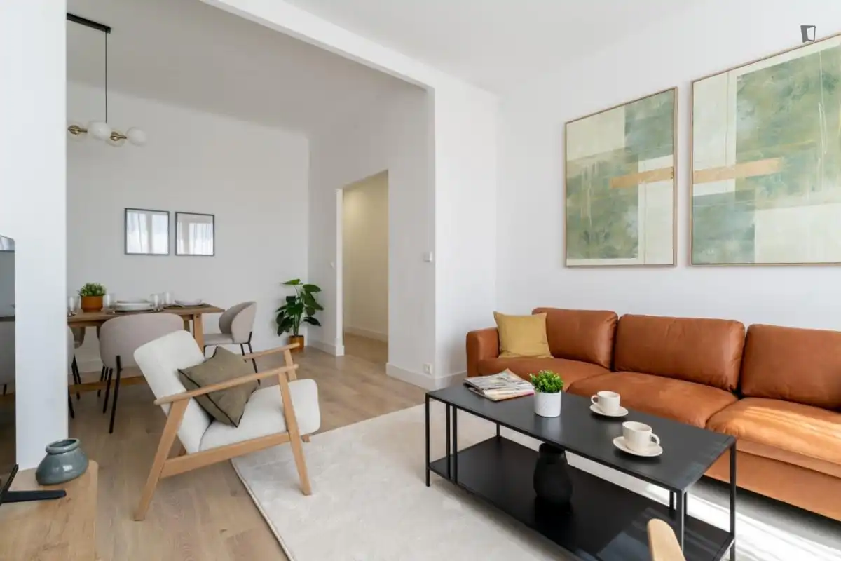 Sala de estar de Apartamento de alquiler en Tetuán