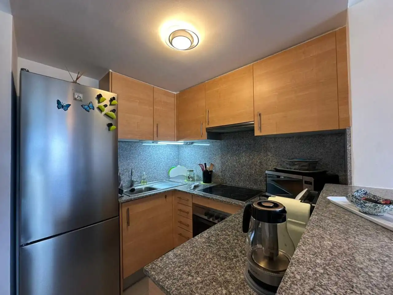 Cocina de Apartamento en venta en Roses con Aire acondicionado, Calefacción y Terraza