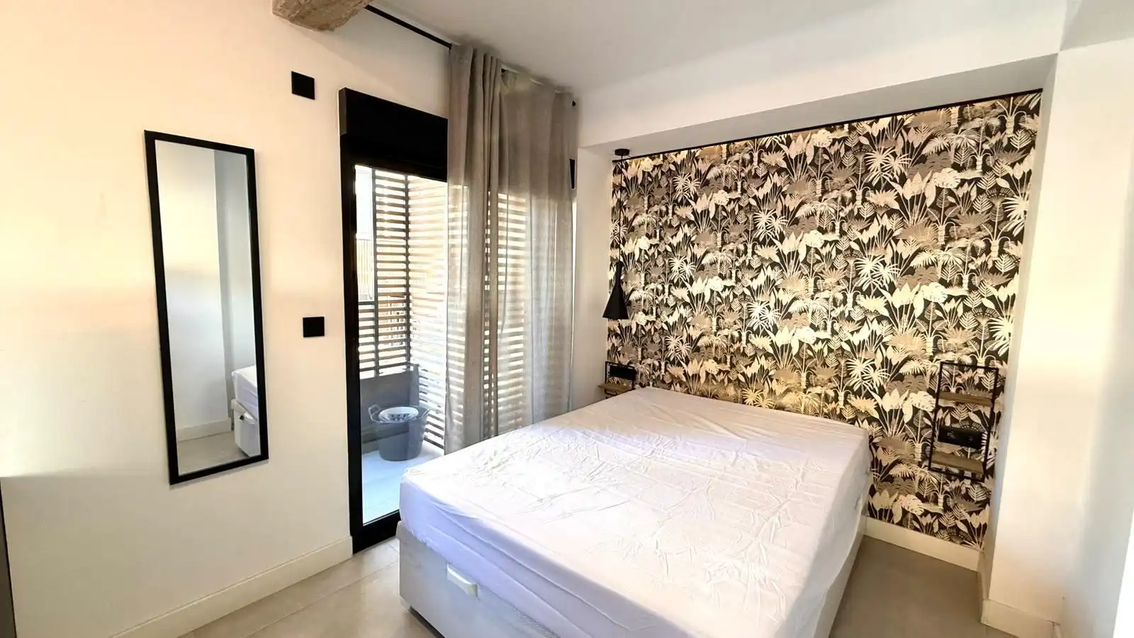 Schlafzimmer von Loft zur Miete in Alicante / Alacant mit Klimaanlage, Heizung und Terrasse