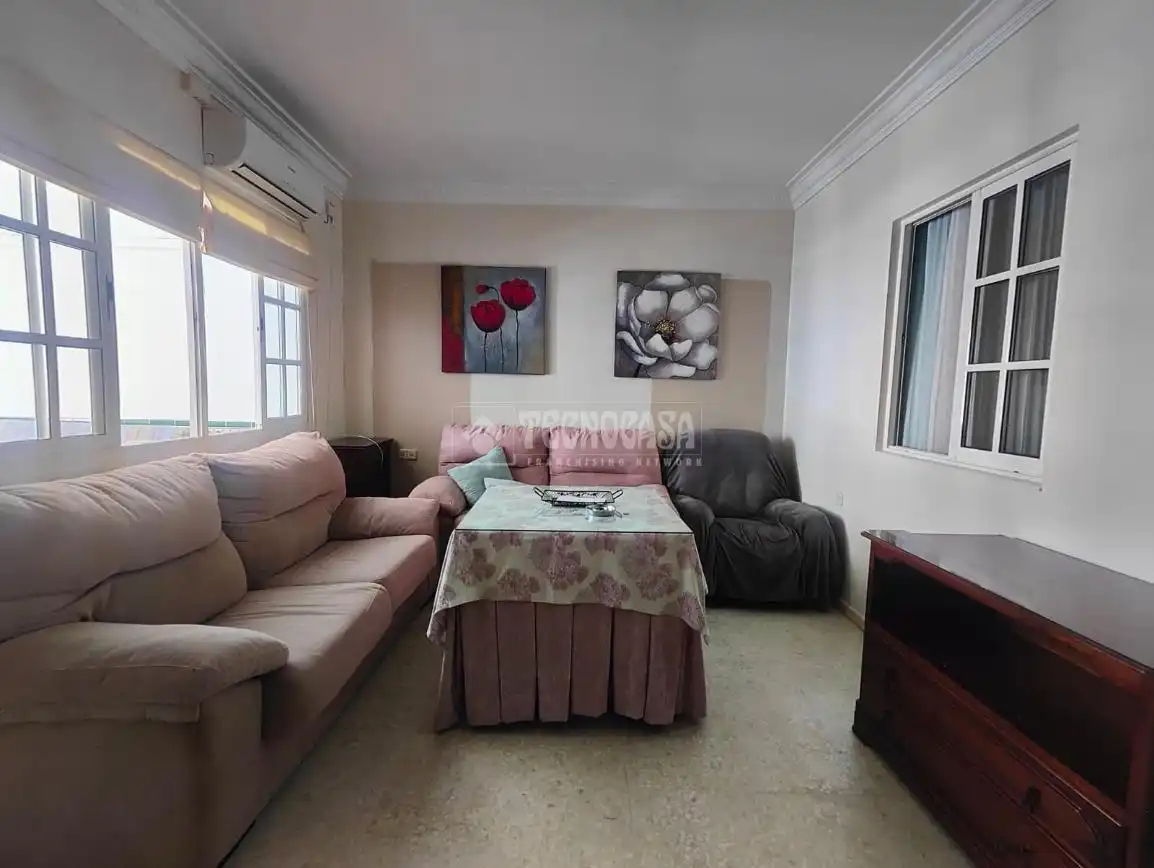 Sala d'estar de Casa o xalet en venda en Los Palacios y Villafranca amb Aire condicionat