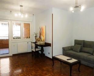 Living room of Flat to rent in  Pamplona / Iruña  with Heating, Parquet flooring and Terrace