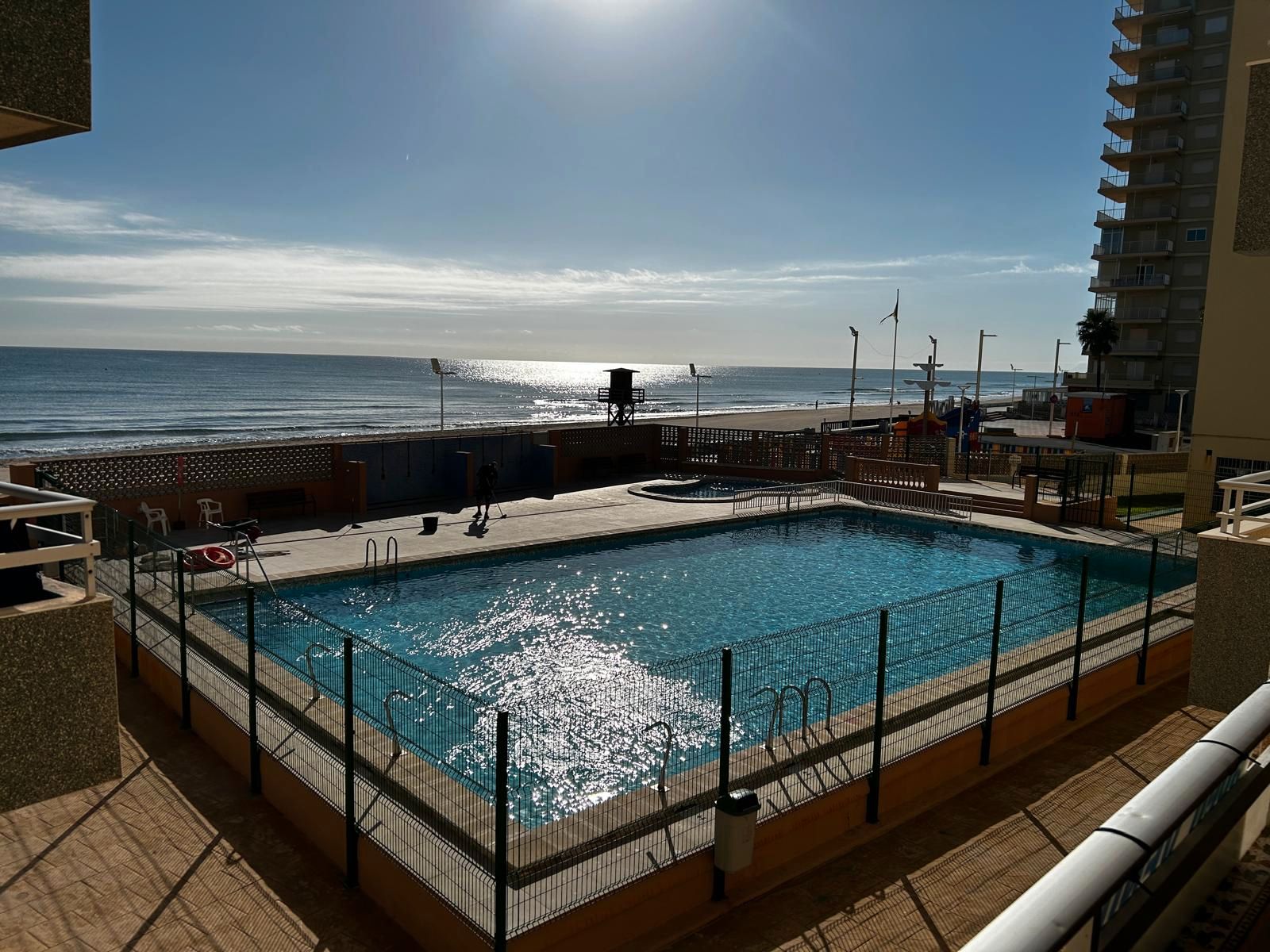 Piscina de Apartament en venda en Sueca amb Terrassa, Moblat i Forn
